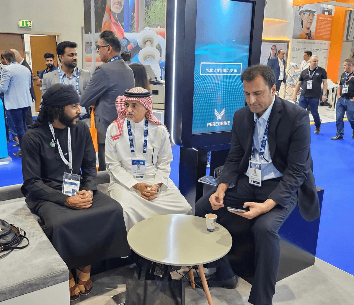 The MO team at ADIPEC 2023, day two
